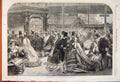 Original Old Antique Print Half-Crown Day International Exhibition 1862 19th