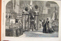 Original Old Antique Print International Exhibition Algerian Court 1862 19th