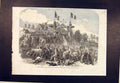 Old Antique Print Redhill Philanthropic Society Farm School Harvest 1864 19th
