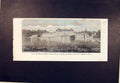 Original Old Antique Print Sweden Ulricksdal Prince Wales King Princess 1864