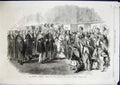 Old Antique Print Abyssinian Expedition Napier Railway Station Dover 1868 19th
