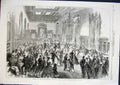 Old Antique Print Havre Maritime Ball Hotel Ville Awards Beaux Arts 1868 19th