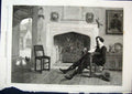 Original Old Antique Print Tired Out Marks Dudley Gallery Fine Art 1868 19th