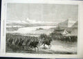 Old Antique Print Egyptian Troops Napier Magdala Viceroy India Egypt 1868 19th