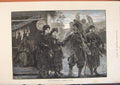 Original Old Antique Print Nationa Western Asia Betrothal Georgia 1873 Victorian