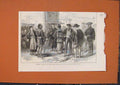 Original Old Antique Print Sketches Japan New Costume Japanese 1873 Victorian
