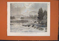 Old Antique Print Waterlow Forest Glentanner Aberdeenshire Scotland 1873 19th