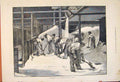 Original Old Antique Print Sugar Mill Counterslip Refinery Bristol 1873 19th