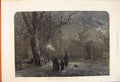Original Old Antique Print Sketch St James'S Park Wagner Fine Art 1873 Victorian