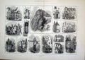 Old Antique Print Edinburgh Scotland Royal Visit Church Castle Knox 1881 19th