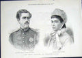 Antique Antique Print Portrait Sweden Norway Victoria Baden Carlsruhe Prince 00UMAA1