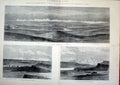 Old Antique Print Colgarry Kootenay Canada Marquuis Lorne Frontier 1881 19th
