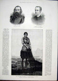 Old Antique Print Portrait Mayor Leeds Pearce Verrall Tide Fisheries Art