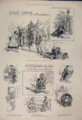 Old Antique Print Drury Lane Theatre Princess'S Barrett Eastlake Willard