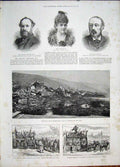 Original Old Antique Print Stewart Arnson Morris Zug Switzerland Malvern Car