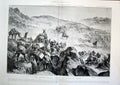 Original Old Antique Print Dongola Ferket Battle Fitton War 1896 19th