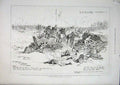 Original Old Antique Print Ferket Dongola Burn Murdoch Cossack Cholera 1896