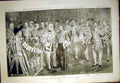 Original Old Antique Print Earl Marshall Queen Officers Arms Woods 1897 19th