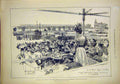 Old Antique Print Ireland Royal Visit Dublin Horse York Duke Duchess 1897 19th