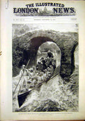 Old Antique Print Ireland Royal Visit Duke Duchess York Killarney Shannon