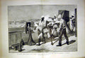 Old Antique Print Soudan Advance Berber Maxim Baggara Horse Metemmeh 1897 19th