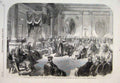 Original Old Vintage Print Investiture Knight St Patrick Dublin Castle 1966 20th