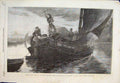 Original Old Antique Print Wafted Away Barwel Dudley Gallery Piccadilly 1868