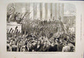 Old Antique Print M Gambetta Proclaiming Republic Palace Legislatif 1879 19th