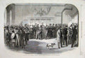 Original Old Antique Print Us Civil War Exemption From Draught New York 1863