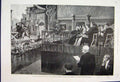 Original Old Antique Print La Navarraise Opera Queen Windsor Castle 1894 19th
