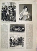 Original Old Antique Print 1882 Attempt To Shoot Queen Roderick Maclean 19th