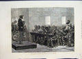 Original Old Antique Print 1876 Blackwells Island Penitentiary New York 19th