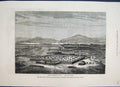 Original Old Antique Print 1879 Afghan War General Donald Stewart Quarters 19th