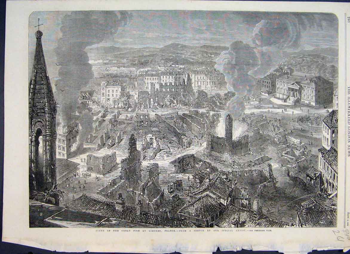 Original Old Antique Print 1888 Prince Wales Deer Drive Highlands Kilts Guns