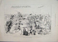 Original Old Antique Print 1884 Soudan Battle El Teb 42Nd Royal Highlanders 19th