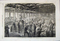 Original Old Antique Print 1862 Manufacture Armstrong Gun Arsenal Victorian
