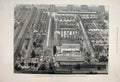 Original Old Antique Print 1883 Fisheries Exhibition South Kensington Victorian