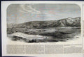 Original Old Antique Print 1863 Abbottabad Sanitariums Himilayas Scene 19th