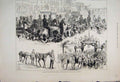 Original Old Antique Print 1882 Troops Egypt Life Guards Westminster Victorian