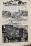 Original Old Antique Print 1882 Murder Lord Frederick Cavendish Phoenix Park