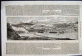Old Antique Print 1862 Civil War America Potomac Alexandria Boat Sketch 19th