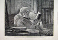 Original Old Antique Print 1893 Gladstone Study Hawarden Canadian Portrait 19th