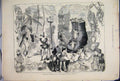 Original Old Antique Print 1882 Scenes Drury Lane Covent Garden Pantomimes 19th