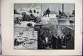 Old Antique Print 1882 Eira Artic Expedition Franz Joseph Land Walrus Ice 19th