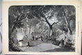 Original Old Antique Print 1860 Scene Opers Robin Hood Her Majesty Theatre 19th
