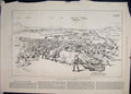 Original Old Antique Print 1885 War Soudan Battle Abou Klea Advancing Attack