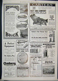 Original Old Antique Print 1914 Carters Reclining Chair Merryweathers Hand Pump