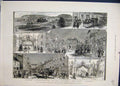 Old Antique Print Prince Princess Wales Longleat Warminster 1881 Carriage 19th