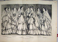 Original Old Antique Print Bridesmaids Agatha Russell Grace Gordon Seymour Art