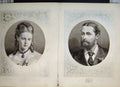 Original Old Antique Print 1874 Duchess Edinburgh Duke Portrait 19th